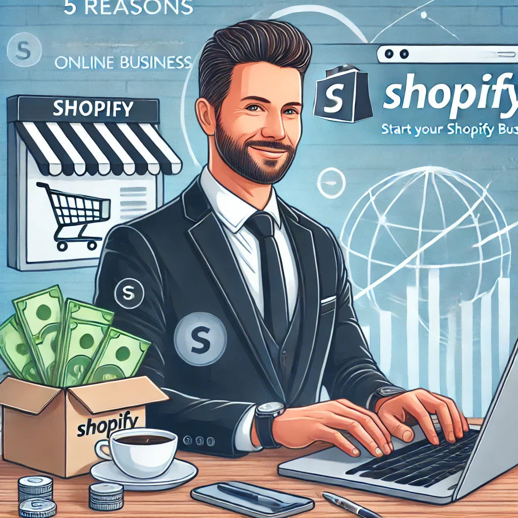 5 Reasons to Start Your Shopify Online Business Today