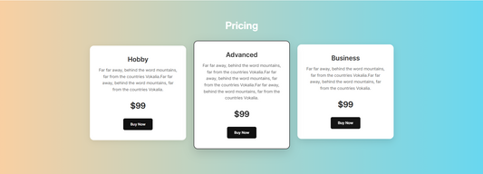 💸 Create a Dynamic Pricing Table Section in Shopify (With Gradient Background Support)