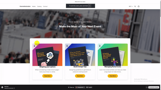 🧩 Build a Stunning Blog or Event Grid Section in Shopify — “ZHD Post Card Grid”