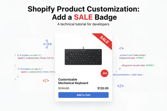 How to Add a Custom “Sale / Discount” Badge to Shopify Products (Liquid + CSS)