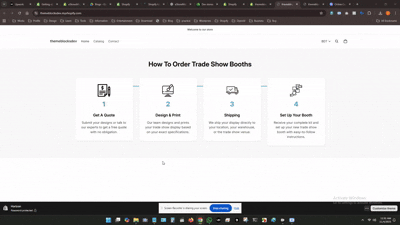 How to Add the “ZHD Order Step” Section to Your Shopify Store